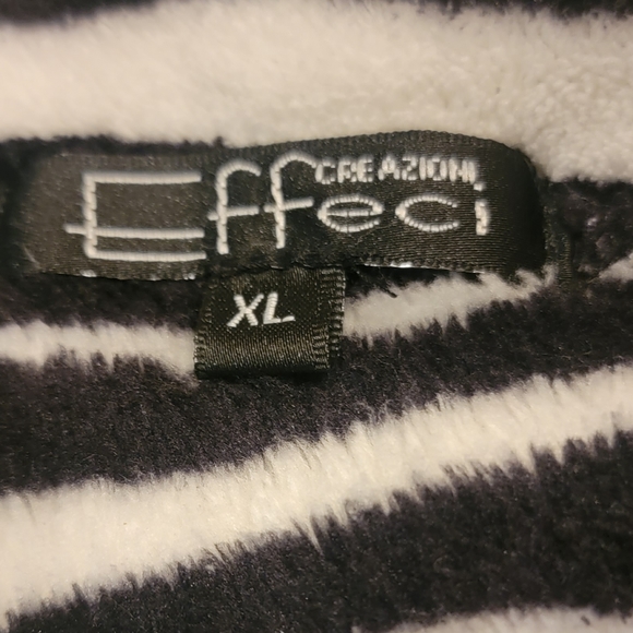 Effeci SzXl Zebra print cozy jacket. Super cute!! - Picture 3 of 6